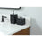 Elegant Boise 42" Single Bathroom Vanity, Teak/Backsplash