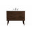 Elegant Kitchen/Bath Boise 42" Single Bathroom Vanity, Walnut - VF41042MWT