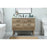 Elegant Kitchen/Bath Boise 42" Single Bathroom Vanity, Natural Oak