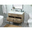 Elegant Kitchen/Bath Boise 42" Single Bathroom Vanity, Natural Oak