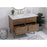 Elegant Kitchen/Bath Boise 42" Bathroom Vanity, Walnut Brown