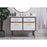 Elegant Kitchen/Bath Boise 42" Bathroom Vanity, White/Backsplash