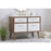 Elegant Kitchen/Bath Boise 42" Bathroom Vanity, White/Backsplash
