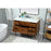 Elegant Kitchen/Bath Boise 48" Single Bathroom Vanity, Teak
