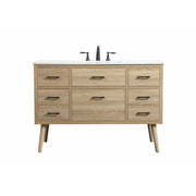 Elegant Kitchen/Bath Boise 48" Single Bathroom Vanity, Mango Wood - VF41048MW
