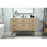 Elegant Boise 48" Single Bathroom Vanity, Mango Wood/Backsplash