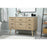 Elegant Boise 48" Single Bathroom Vanity, Mango Wood/Backsplash