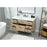 Elegant Boise 48" Single Bathroom Vanity, Mango Wood/Backsplash