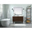 Elegant Kitchen/Bath Boise 48" Single Bathroom Vanity, Walnut