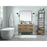 Elegant Kitchen/Bath Boise 48" Single Bathroom Vanity, Natural Oak