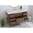 Elegant Kitchen/Bath Boise 48" Bathroom Vanity, Walnut Brown