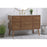Elegant Boise 48" Bathroom Vanity, Walnut Brown/Backsplash