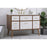 Elegant Kitchen/Bath Boise 48" Bathroom Vanity, White/Backsplash
