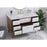 Elegant Kitchen/Bath Boise 48" Bathroom Vanity, White/Backsplash