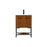 Elegant Kitchen/Bath Sloane 24" Single Bathroom Vanity, Teak - VF42524MTK