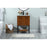 Elegant Kitchen/Bath Sloane 24" Single Bathroom Vanity, Teak