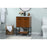 Elegant Kitchen/Bath Sloane 24" Single Bathroom Vanity, Teak