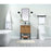 Elegant Kitchen/Bath Sloane 24" Single Bathroom Vanity, Walnut