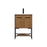 Elegant Kitchen/Bath Sloane 24" Single Bathroom Vanity, Walnut Brown - VF42524WB