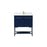 Elegant Sloane 30" Single Bathroom Vanity, Blue/Backsplash - VF42530MBL-BS