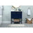 Elegant Sloane 30" Single Bathroom Vanity, Blue/Backsplash