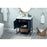 Elegant Sloane 30" Single Bathroom Vanity, Blue/Backsplash
