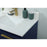 Elegant Sloane 30" Single Bathroom Vanity, Blue/Backsplash