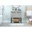 Elegant Sloane 30" Single Bathroom Vanity, Concrete Grey