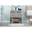 Elegant Sloane 30" Single Vanity, Concrete Grey/Backsplash