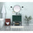 Elegant Sloane 30" Single Vanity, Concrete Grey/Backsplash