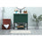 Elegant Sloane 30" Single Bathroom Vanity, Green/Backsplash