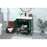 Elegant Sloane 30" Single Bathroom Vanity, Green/Backsplash