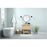 Elegant Sloane 30" Single Bathroom Vanity, Green/Backsplash