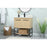 Elegant Sloane 30" Single Bathroom Vanity, Maple/Backsplash