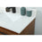 Elegant Sloane 30" Single Bathroom Vanity, Teak/Backsplash