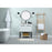 Elegant Kitchen/Bath Sloane 30" Single Bathroom Vanity, White