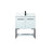 Elegant Sloane 30" Single Bathroom Vanity, White/Backsplash - VF42530MWH-BS