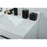 Elegant Sloane 30" Single Bathroom Vanity, White/Backsplash