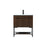 Elegant Kitchen/Bath Sloane 30" Single Bathroom Vanity, Walnut - VF42530MWT