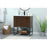 Elegant Kitchen/Bath Sloane 30" Single Bathroom Vanity, Walnut