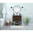 Elegant Kitchen/Bath Sloane 30" Single Bathroom Vanity, Walnut