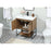 Elegant Kitchen/Bath Sloane 30" Single Bathroom Vanity, Walnut Brown