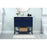 Elegant Kitchen/Bath Sloane 36" Single Bathroom Vanity, Blue