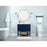 Elegant Kitchen/Bath Sloane 36" Single Bathroom Vanity, Blue