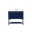 Elegant Sloane 36" Single Bathroom Vanity, Blue/Backsplash - VF42536MBL-BS