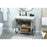 Elegant Sloane 36" Single Bathroom Vanity, Concrete Grey