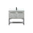 Elegant Sloane 36" Single Vanity, Concrete Grey/Backsplash - VF42536MCG-BS