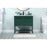 Elegant Kitchen/Bath Sloane 36" Single Bathroom Vanity, Green