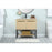 Elegant Kitchen/Bath Sloane 36" Single Bathroom Vanity, Maple