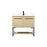 Elegant Sloane 36" Single Bathroom Vanity, Maple/Backsplash - VF42536MMP-BS